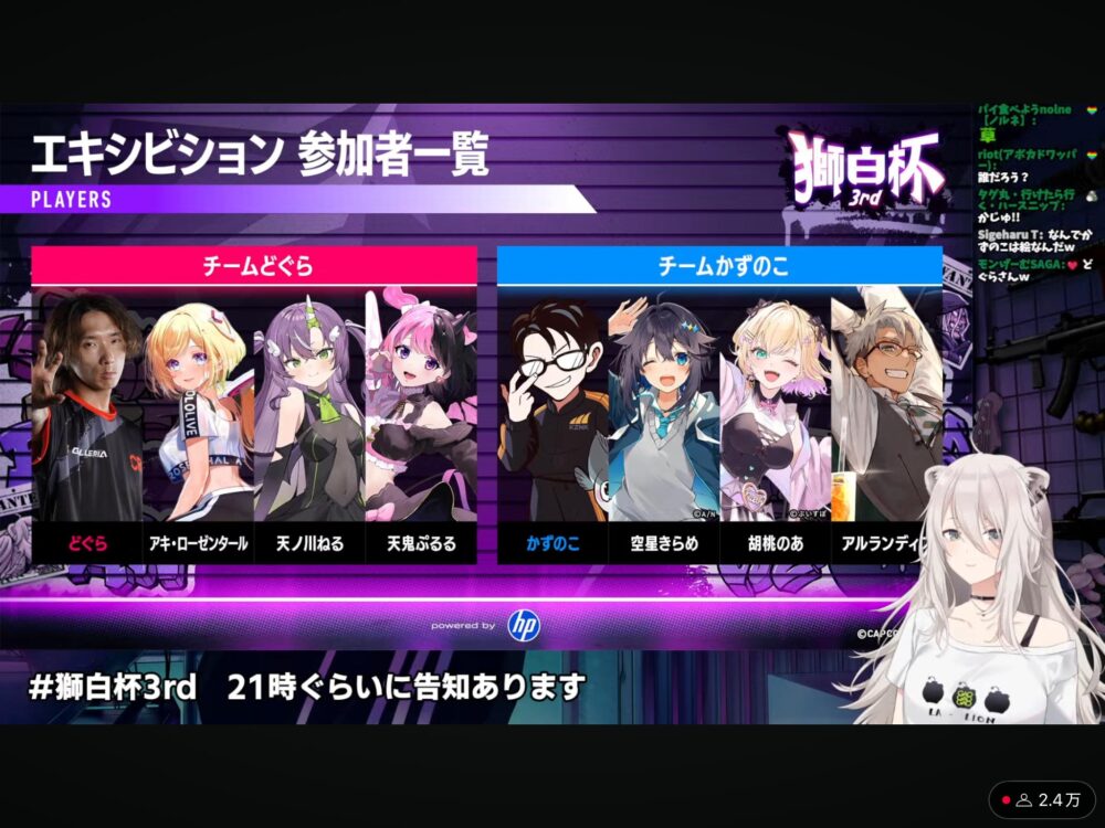 【スト6】今回の獅白杯を経て出世した配信者とは？